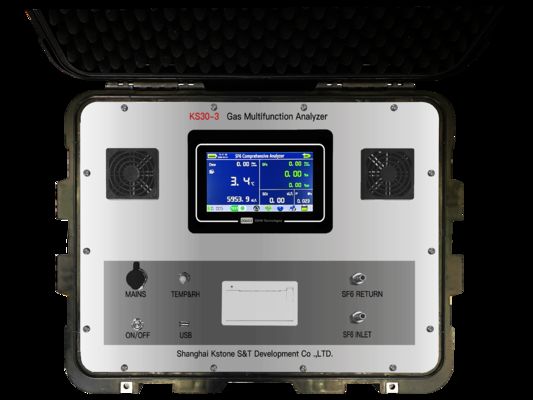 Tester Kstone KS30-3 SF6: Precyzyjne wykrywanie wilgotności, czystości i SO₂ w celu konserwacji sprzętu elektroenergetycznego